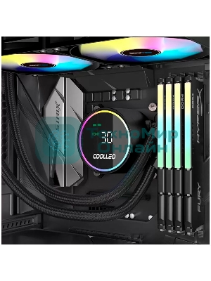 Система жидкостного охлаждения Coolleo ICE Fairy DIG 240 LITE BK (DIG-240-LITE-BK)