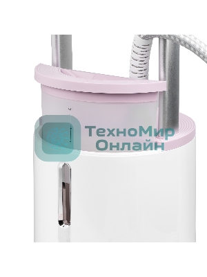 Отпариватель Galaxy Line GL 6216 белый/розовый, 2200 Вт, 46 г/мин, 1700 мл