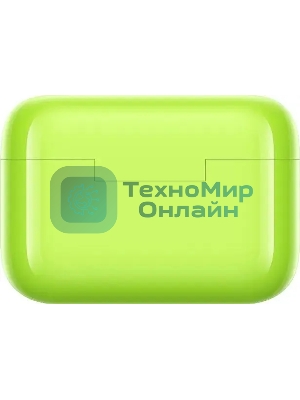 Наушники TWS Realme Buds T200 зеленый, внутриканальные, Bluetooth, до 28 ч