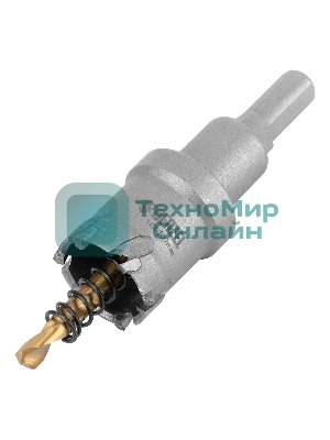 Коронка по металлу Denzel твердосплавная, 27 мм