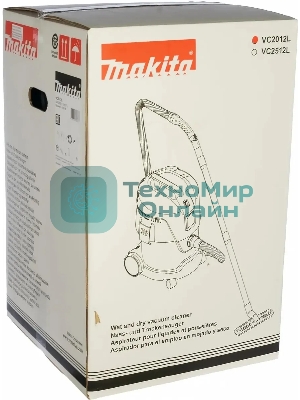 Строительный пылесос Makita VC2012L 1000 Вт,3600л\м, 210 мбар, 20 л