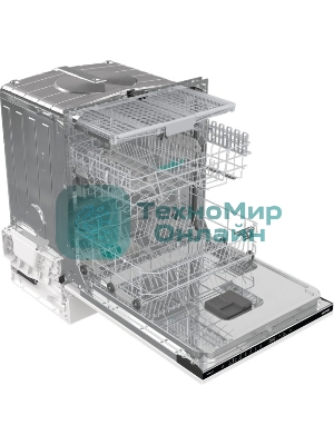 Встраиваемая посудомоечная машина Gorenje GV643D90, черный, 60 см, 16 компл., 45 дБ, класс A+++