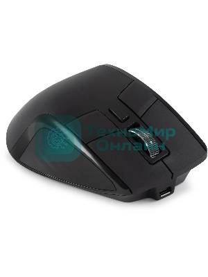 Мышь беспроводная Oklick 502MW черный, 2400 dpi, радиоканал, Bluetooth, USB, кнопки - 9