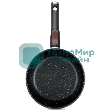Сковорода НЕВА МЕТАЛЛ ПОСУДА L18020i 20 литая Индукция Гранит с/р