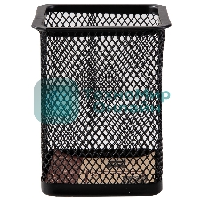 Подставка Deli E9174 для письменных принадлежностей, черный, металл, сетка