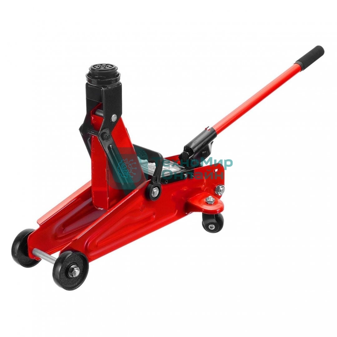 Домкрат гидравлический подкатной MTX, 2т, 135-320 мм, в пласт. кейсе 51083