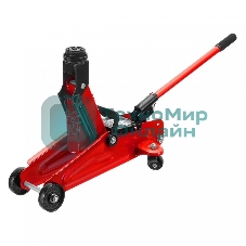 Домкрат гидравлический подкатной MTX, 2т, 135-320 мм, в пласт. кейсе 51083