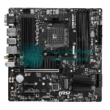 Материнская плата MSI B550M PRO-VDH WIFI, AM4, AMD B550, 4xDDR4, 4xSATA, 2xM.2, 1xPCIe 4.0 x16, 2xPCIe x1, 1xDisplayPort, 1xHDMI, 1xVGA, 1x 1Gb LAN, 2xUSB 2.0, 4xUSB 3.2 Gen 1, 3x3.5 мм, 7.1, mATX