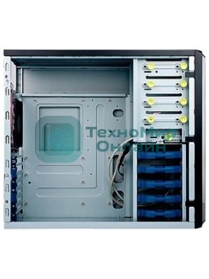 Компьютерный корпус Midi Tower InWin PE689 Black 600W IP-S600BQ3-3 USB3.0*2+A(HD)+front fan 120mm*1+rear fan 120mm*1+ 2*2SATA+1*1SATA+Intrusion Switch/ holes for SL20” RACKMOUNT