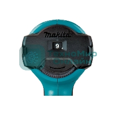 Фен Makita HG 6031 VK 1800Вт 250-500л/мин с регулировкой, с насадками, кейс