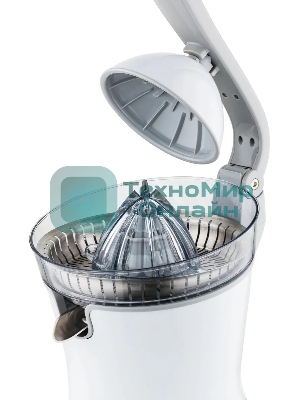 Соковыжималка Haier HJ-700 белый, цитрусовая, 100 Вт, 700 мл, механическое