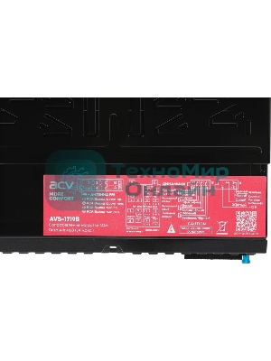 Автомагнитола ACV AVS-1719B, 1 DIN, Bluetooth, USB Type-A, AUX