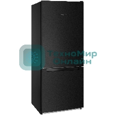 Холодильник Nordfrost NRB 121 B черный двухкамерный 170/70л морозилка снизу, капельная система