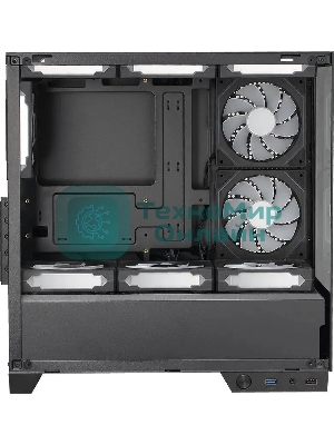 Компьютерный корпус AeroCool/Formula Cristal Z1M черный без БП mATX 2xUSB 2.0 1xUSB 3.0 audio bott PSU