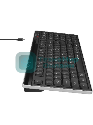 Клавиатура беспроводная A4Tech Fstyler FBX70C, USB, Bluetooth/Радиоканал, черный