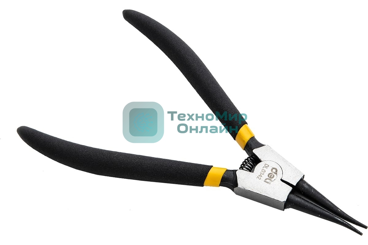 Прямой съемник внешних стопорных колец Deli DL0342 7