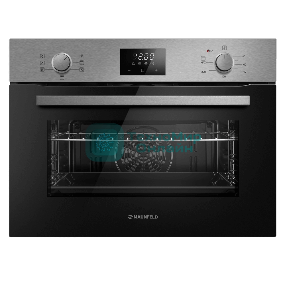 Шкаф духовой электрический Maunfeld AMCO537S 53 л, нержавеющая сталь