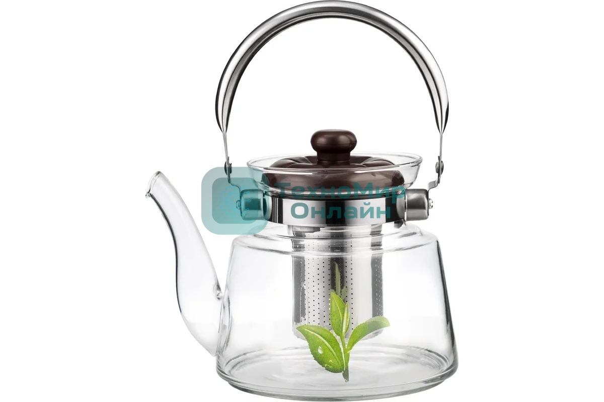 Заварочный чайник LARA LR06-13 1,4 л боросиликатное стекло