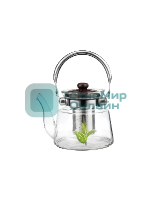 Заварочный чайник LARA LR06-13 1,4 л боросиликатное стекло