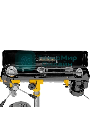 Станок сверлильный радиальный Denzel DDM-550R, 550 Вт, 16 мм, 12 ск., настольный