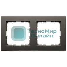 Рамка Jasmart 2-м G-Classic мокко