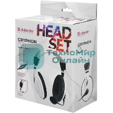 Гарнитура Defender Gryphon 750 белый, проводная