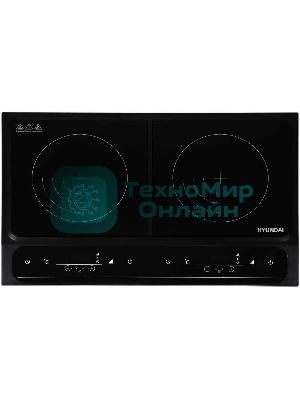 Плита настольная электрическая Hyundai HYC-0107 черный стеклокерамика (настольная)