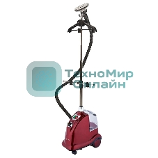 Отпариватель Kelli KL-9 красный, 2800 Вт, 90 г/мин, 3000 мл