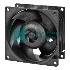 Комплект вентиляторов для корпуса Arctic S8038-7K (4 Pack) черный, 80 мм, 7000 об/мин, 4 pin