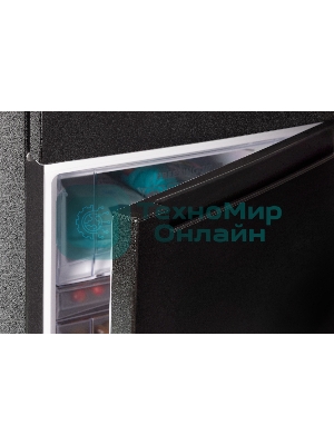 Холодильник Nordfrost NRB 152 B черный двухкамерный 205/115 л морозилка снизу, капельная система