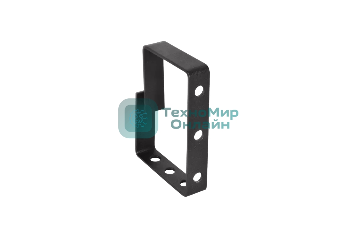 Органайзер кабельный одинарный ЦМО 90x65 мм, 5 штук, черный (СБ-9005-5)