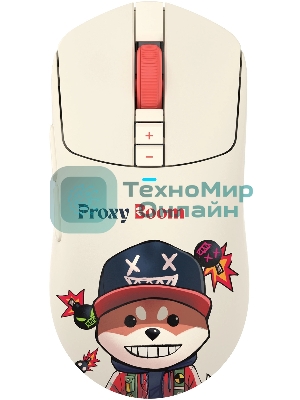 Мышь беспроводная/проводная A4Tech Bloody R72 Ultra Duo Proxy Boom бежевый, 20000 dpi, USB Type-A/Type-C, радиоканал, кнопки-7