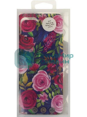 Чехол (клип-кейс) Gresso Air, для Samsung Galaxy A03, прозрачный/рисунок gr17aaae9200