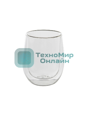 Стакан LEONORD AROMA, объем:200 мл с двойными стенками (боросиликатное стекло) (008244)