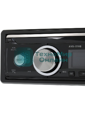 Автомагнитола ACV AVS-1719B, 1 DIN, Bluetooth, USB Type-A, AUX