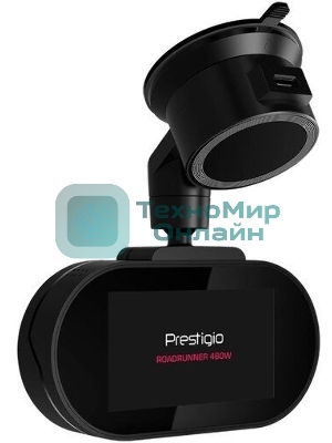 Видеорегистратор Prestigio RoadRunner 480W, 3840x2160, 3