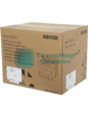 МФУ лазерное Xerox B235 (B235V_DNI), A4, ч/б, печ. до 34 стр/мин., скан. до 23 стр/мин., 600x600dpi, Wi-Fi, USB, Ethernet