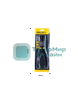 Прямой съемник внутренних стопорных колец Deli DL0341 7