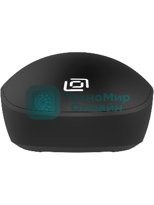 Мышь беспроводная Oklick 201MW черный, 1600 dpi, радиоканал, USB, кнопки - 4