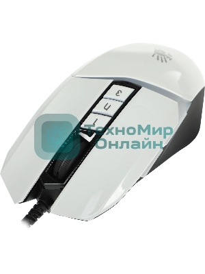 Мышь проводная A4Tech Bloody W60 Max белый, 10000 dpi, USB, кнопки - 10