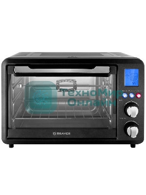 Мини-печь BRAYER BR2601 Мощность 1500 Вт Объем 25 л