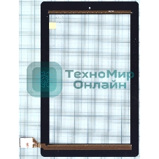 Сенсорное стекло (тачскрин) ZHG-0035C01, черное