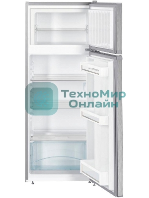 Холодильник Liebherr CTELE 2531-26 001 серебристый двухкамерный 189/44л морозилка сверху