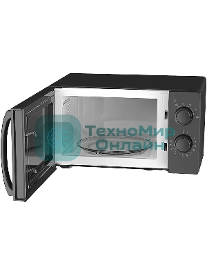 Микроволновая печь Beko SOLO MOF23300B черный, 23 л, 900 Вт, переключатели - поворотный механизм