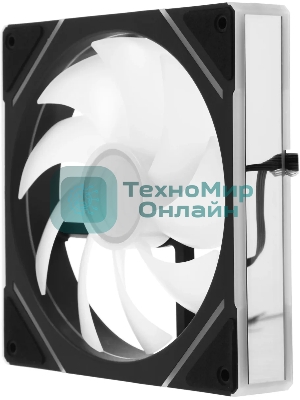 Вентилятор для корпуса Accord ACC-YF14 ARGb 140х140x25 черный 4-pin (ACC-YF14 ARGb BLACK) brown box