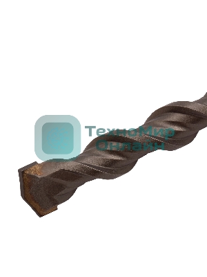 Бур по бетону Denzel двойная спираль, Cobalt W-tip, 14x260 мм, SDS PLUS