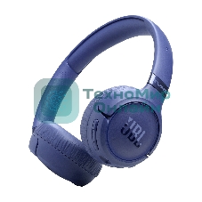 Беспроводные/проводные наушники JBL Tune 680NC синий, накладные, Bluetooth + проводной, адаптивное шумоподавление