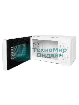 Микроволновая печь Starwind SWM5520 белый, 20 л, 700 Вт, переключатели - поворотный механизм