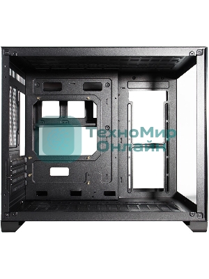 Компьютерный корпус 1STPLAYER MEGAVIEW MV6-T Black/mATX/MV6-TP-BK