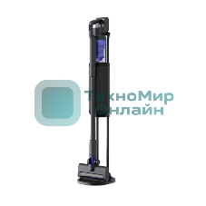 Пылесос вертикальный Roidmi Cordless vacuum cleaner with selfcleaning station X200 Jet серый, питание от аккумулятора, 145 Вт, уборка сухая, пылесборник 0.65 л
